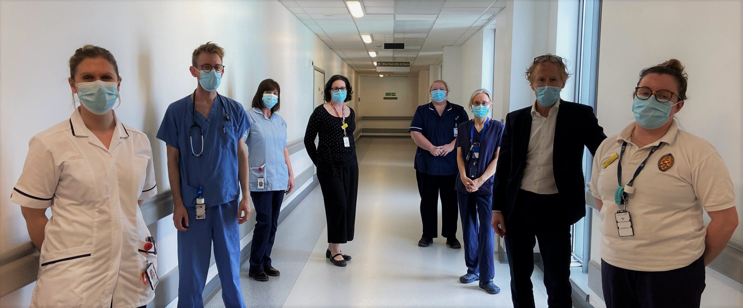 Duke of Cambridge thanks Newcastle’s long COVID clinic staff