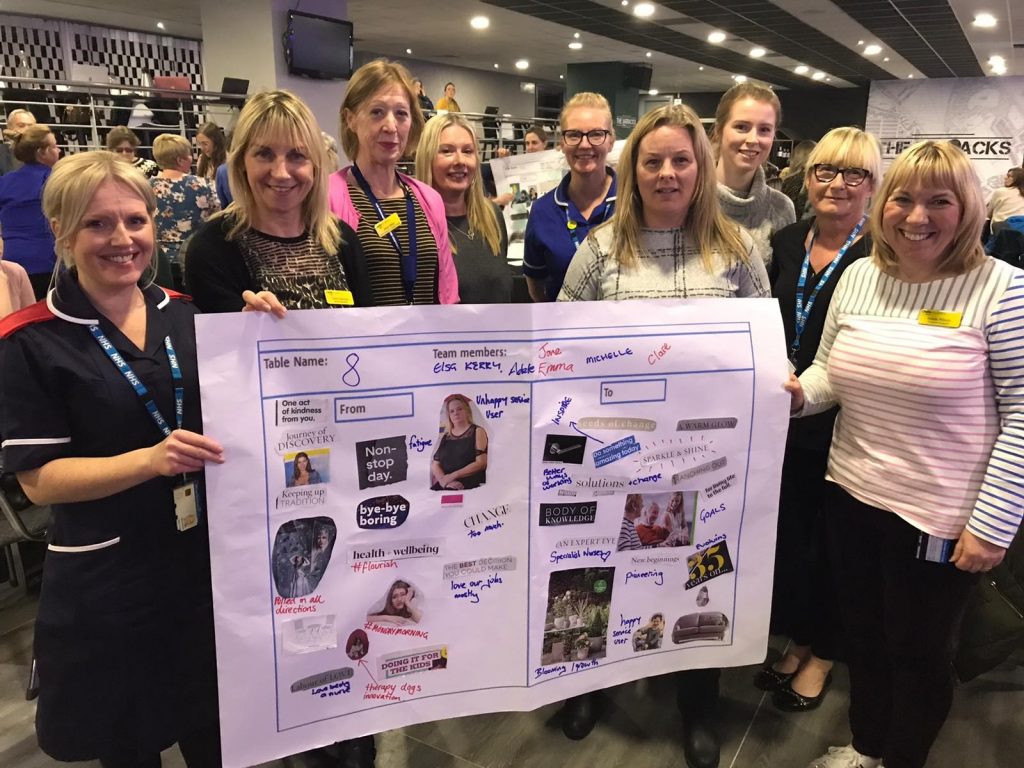 Nursing midwifery and allied health professional colleagues at 'The Big Event' in March 2020