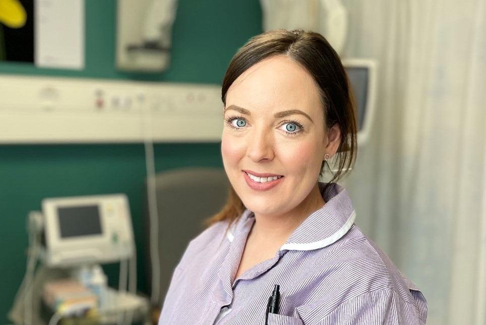Liana Weatheritt is a rotational midwife at the RVI's Maternity Unit