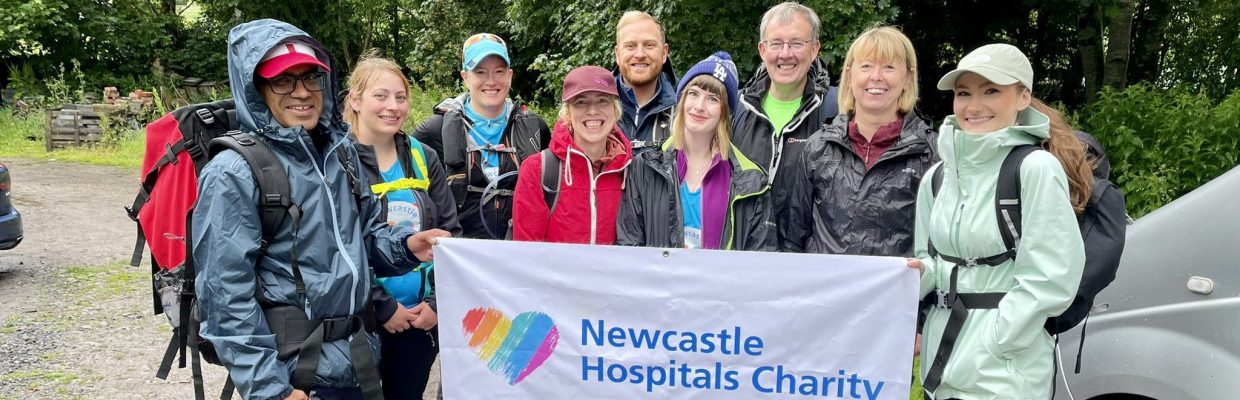 Hospital and charity team tackle the three peaks