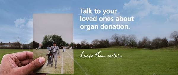 Talk to your loved ones about organ donation