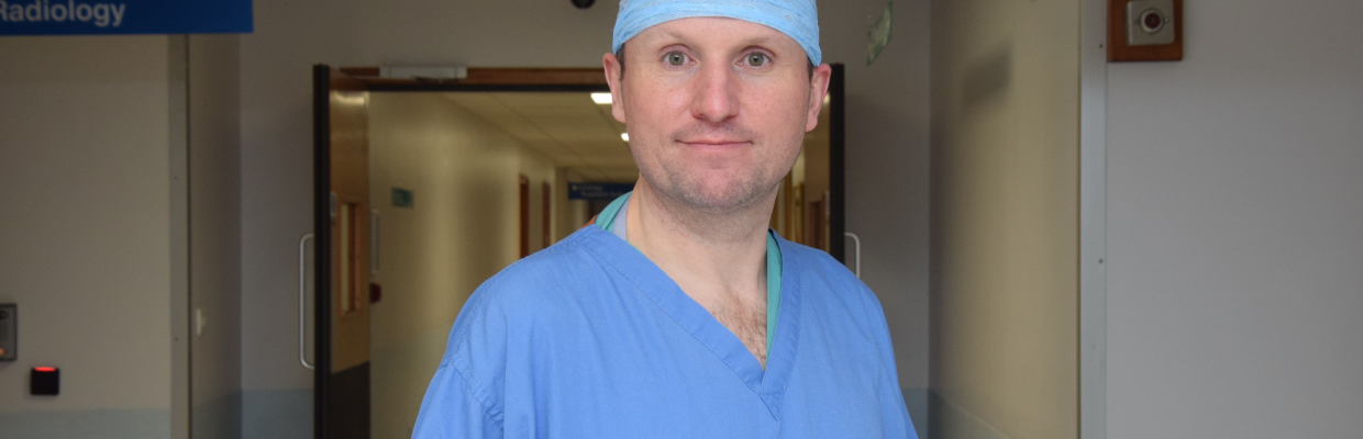 An image of Prof. Colin Wilson, who is a consultant surgeon specialising in hepatobiliary surgery at Newcastle Hospitals