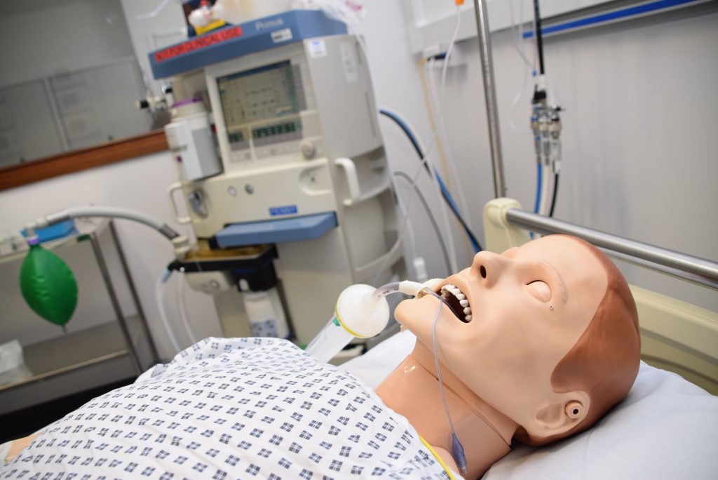 SimMan Essential is a high fidelity training manikin capable of reproducing a wide range of clinical features