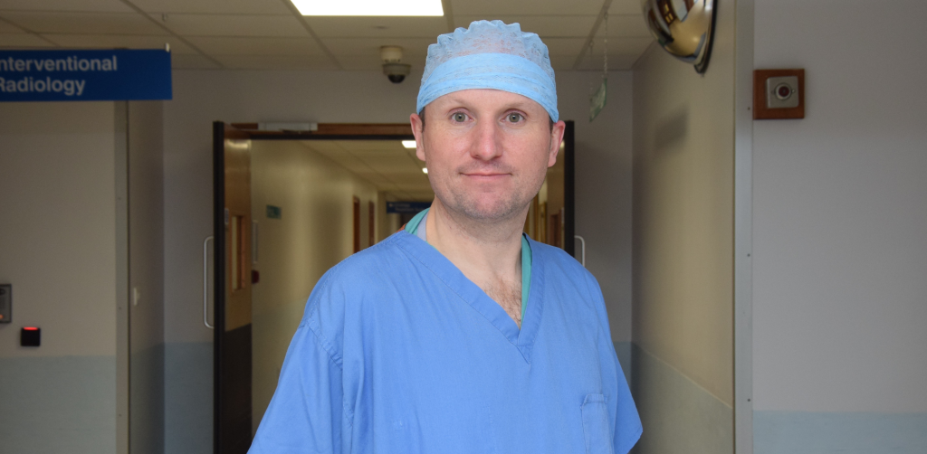 An image of Prof. Colin Wilson, who is a consultant surgeon specialising in hepatobiliary surgery at Newcastle Hospitals