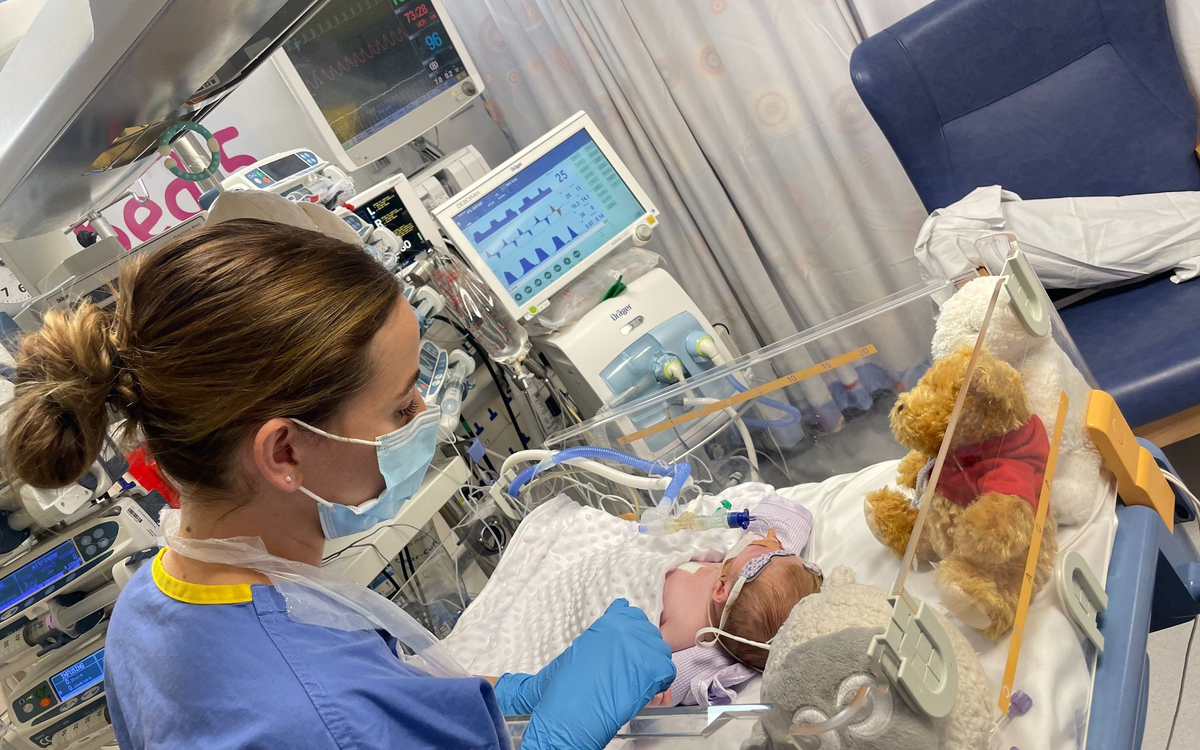 Paediatric Intensive Care Unit at the Freeman Hospital's Children's Heart Unit