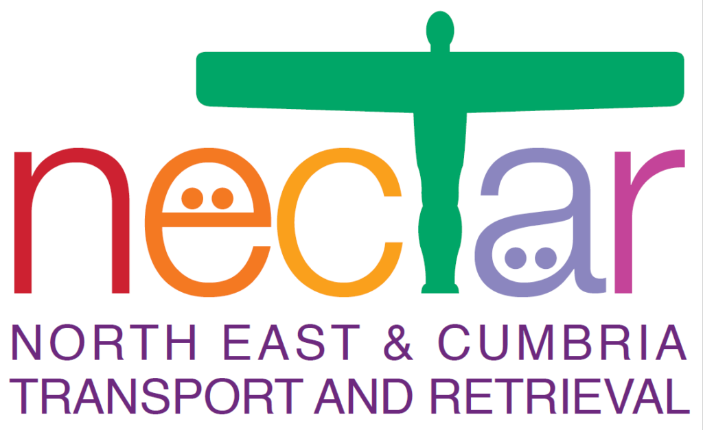 North East & Cumbria transport and retrieval service logo