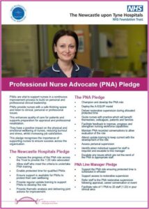 Newcastle Hospitals Professional Nurse Advocacy Pledge