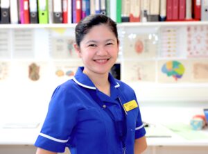 Hannah Perez Nurse Specialist on the RVI's hyper-acute stroke unit