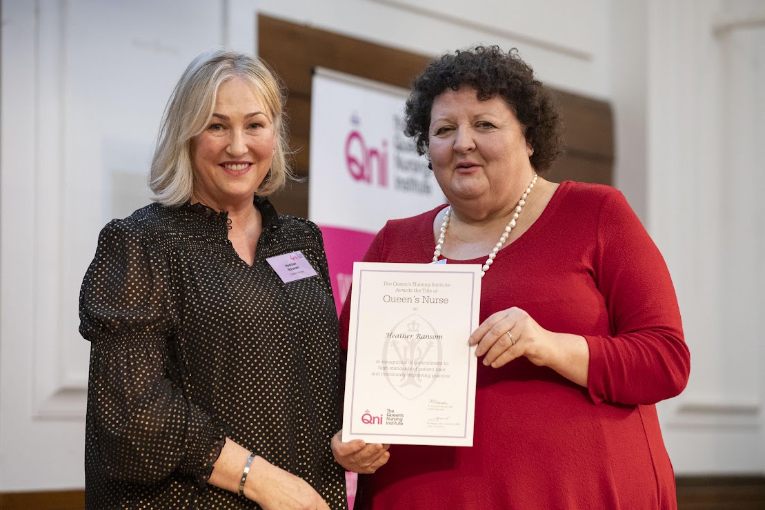 Queen’s Nurse accolade for Senior Health Visitor Heather Ransom ...