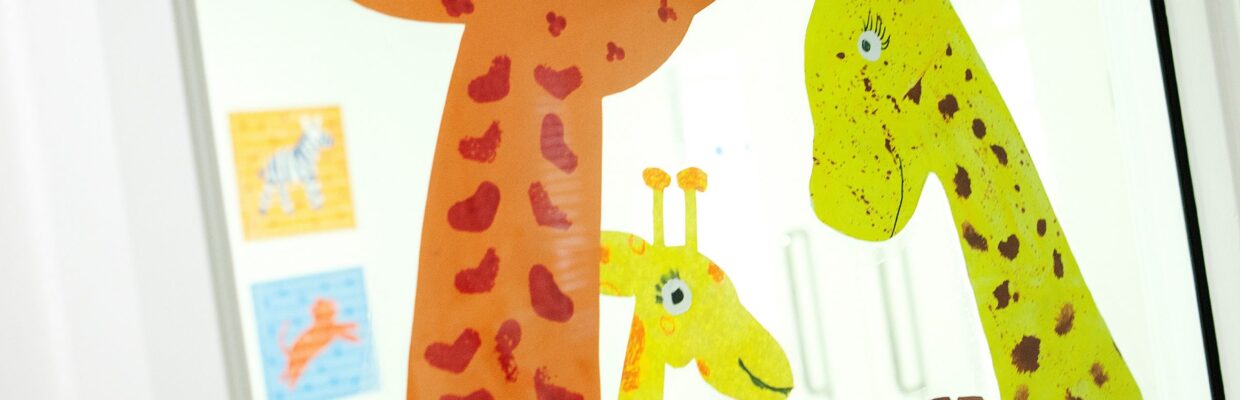 Childrens decorations giraffes