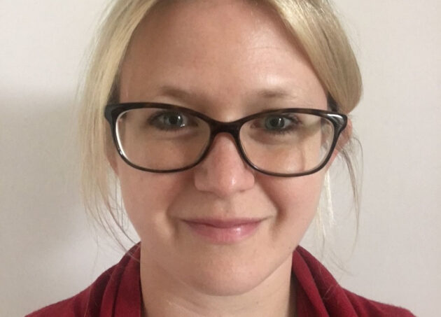 A headshot of Dr Emily Watts