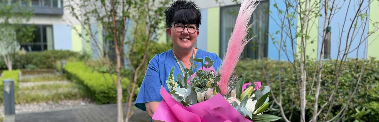 Lisa Morgan Healthcare Assistant thanked by NHSEI regional workforce team