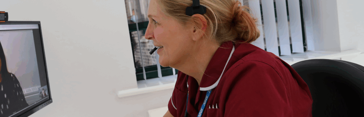 Research nurse, Gez Richell