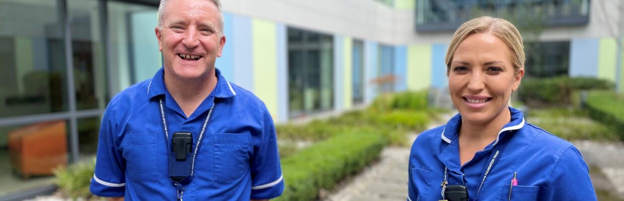 Liver Transplant Coordinators Peter and Siobhan