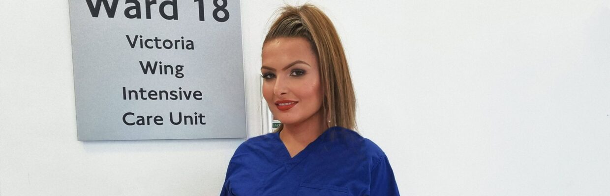 Marika Nemeckova Staff Nurse on Ward 18, ITU and PhD Researcher at Northumbria University