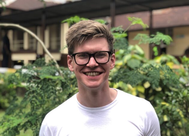 A portrait of Dr Jamie Catlow