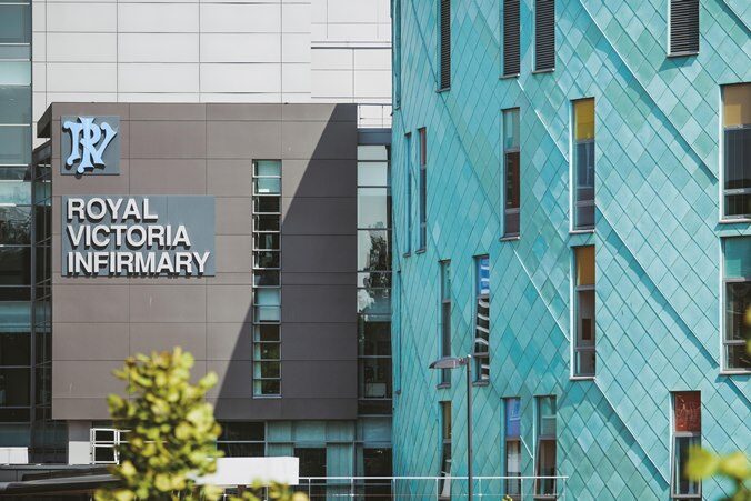 A photo of the main entrance into the RVI