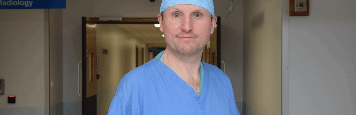 An image of Prof. Colin Wilson, who is a consultant surgeon specialising in hepatobiliary surgery at Newcastle Hospitals