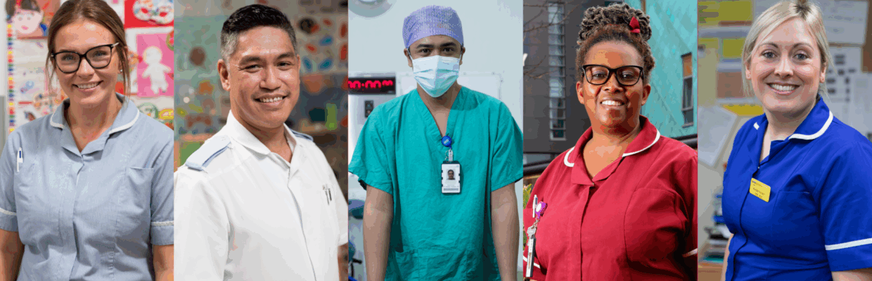 We have around 4,500 nurses at Newcastle Hospitals - the largest workforce in the trust. They are proud to provide healthcare at its best with people at their heart and everything they do reflects our values: