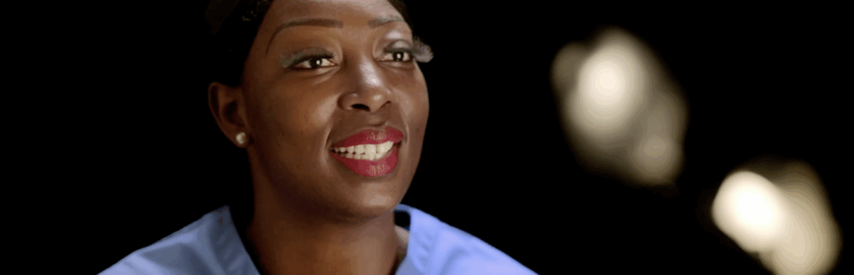 A portrait of Titi Ameobi