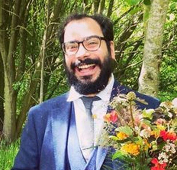 A portrait of Dr Mathew Elameer