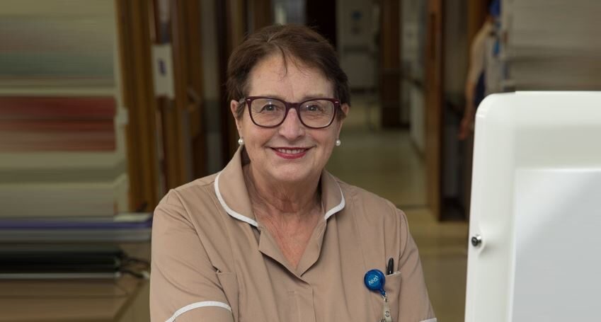 Linda Flynn posthumously received the Chief Nursing Officer's Healthcare Support Worker Award