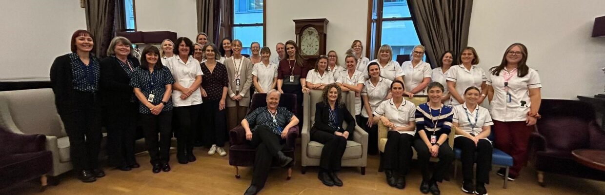 A photo of the Breast Screening Team on it's 35th year anniversary