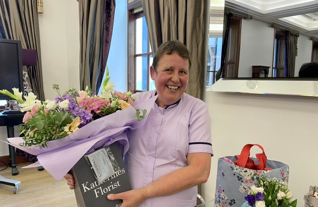 Matron Ruth Saunders retires after 40 years