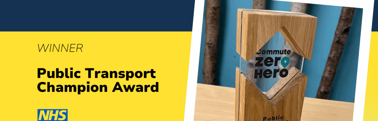 Picture of the public transport champion award.