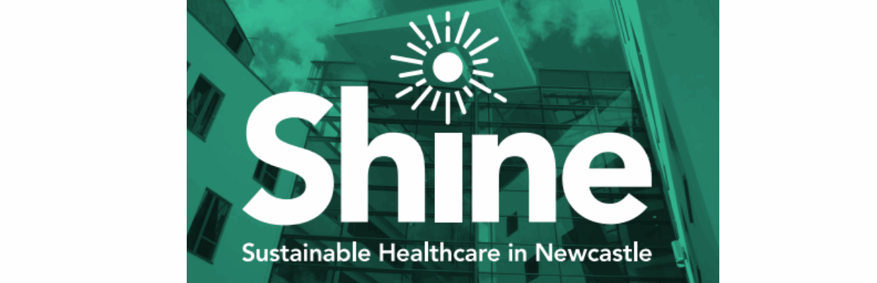 The shine logo