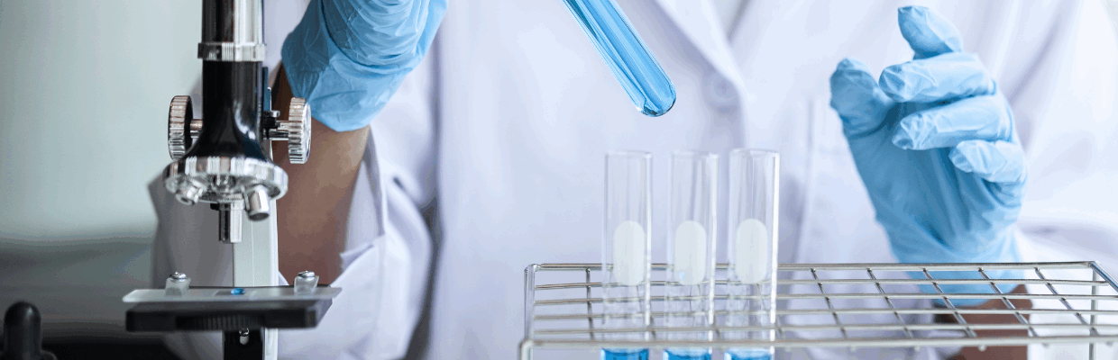 An image of the liquid biopsy being used