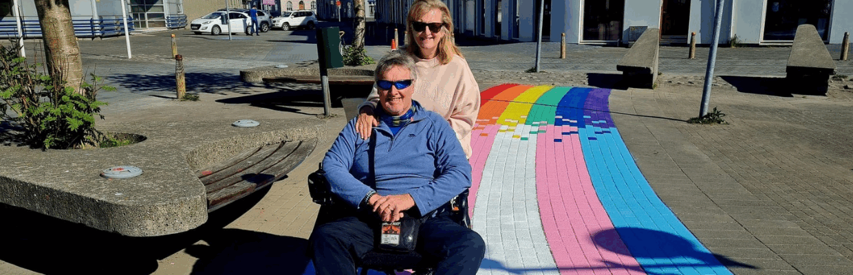 Dougie with his wife Jackie