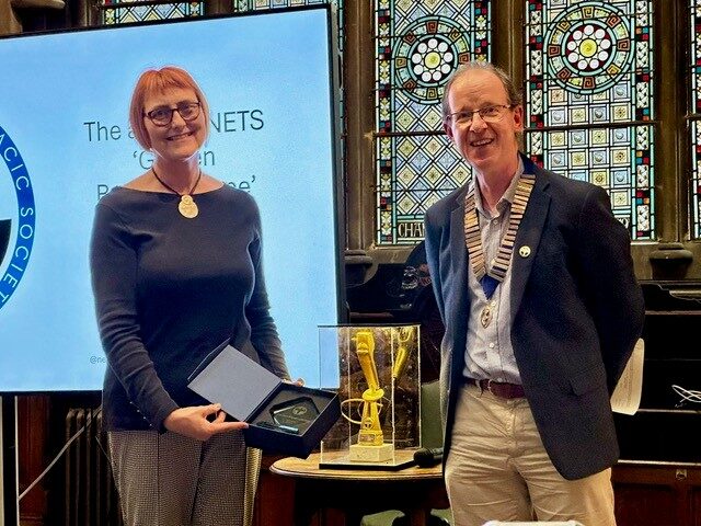 Alison Armstrong and Dr.James Lordan