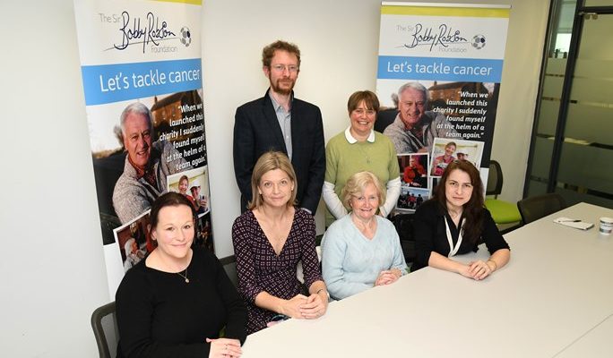 The Sir Bobby Robson Foundation cancer trials team.