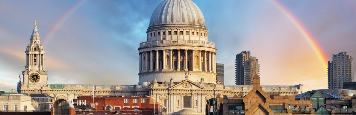 London,-,Cathedral,St.,Paiul,,Uk