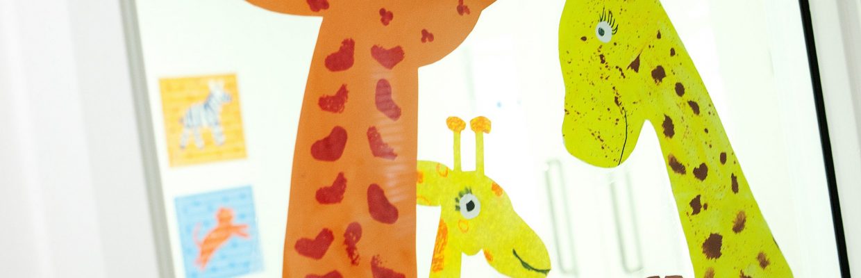 Childrens decorations giraffes