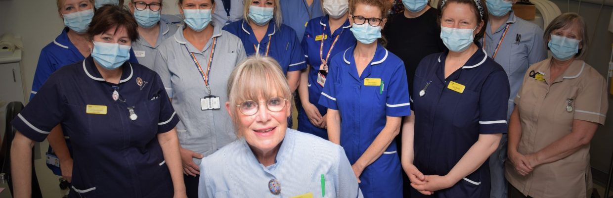 Jane Wren in the Womens Health Unit Royal Victoria Infirmary