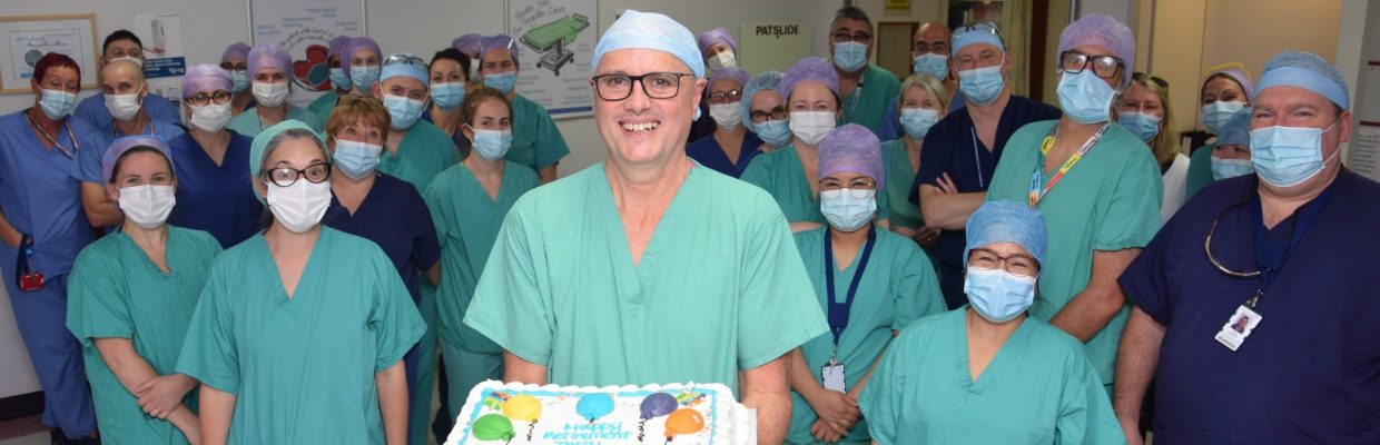 Terry Mason retires after 44 years at Freeman Hospital