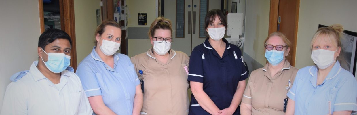 Nursing Team on Ward 16 Liver Unit Freeman Hospital