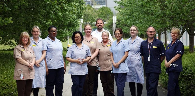 Nurses at Freeman Hospital - Chronicle Pic