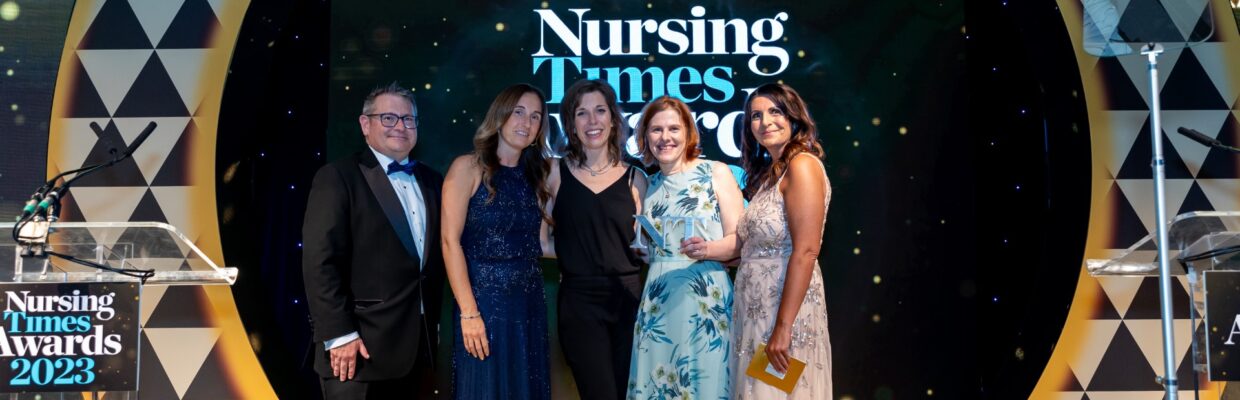aHUS Nurses Nursing Times Award Patient Safety Improvement Winners