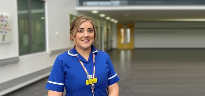 Amy Griffiths is a Harm Free Care Nurse Specialist