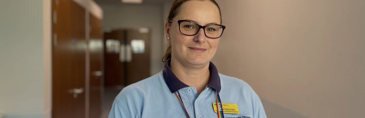 Kasia Sadurska is a Physiotherapy Associate Practitioner in the cardiothoracic intensive care unit at Freeman Hospital