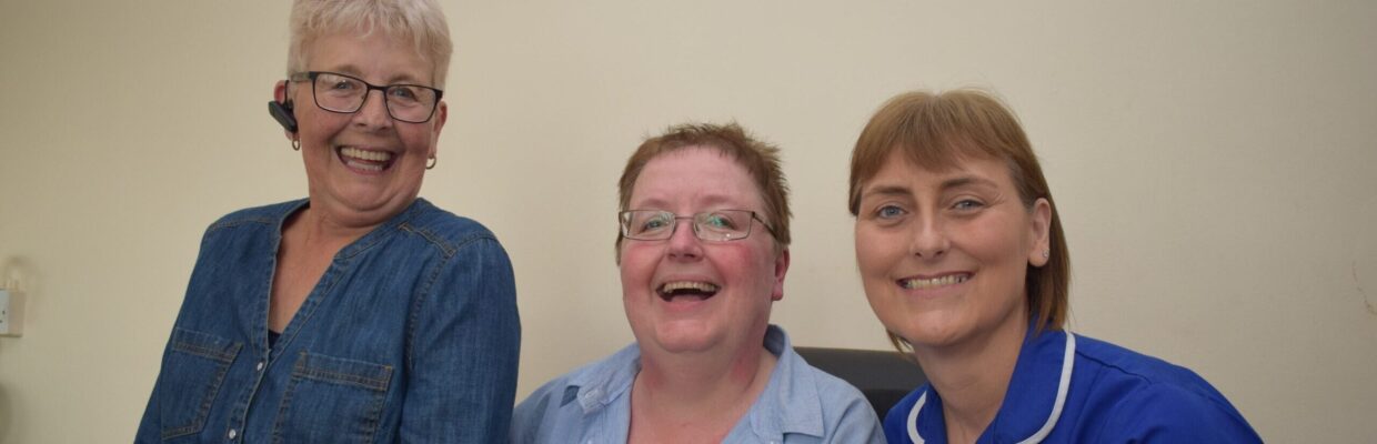 Alison Armstrong, Jane Wilkin and Anne Fitzpatrick